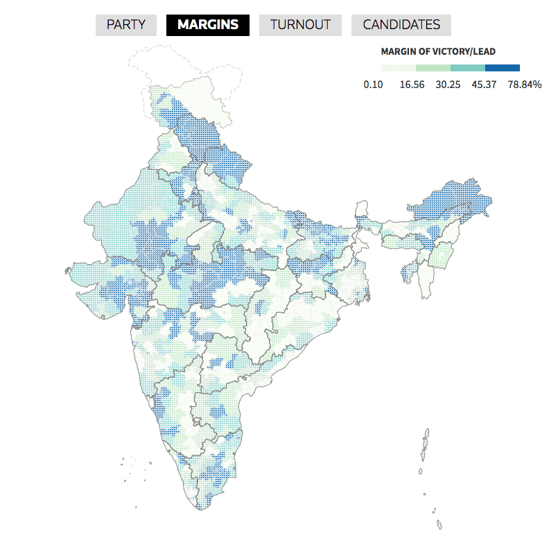 Map toggles - turnout