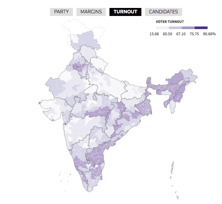 Map toggles - winning parties